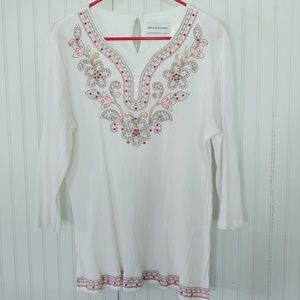 NWOT Alfred Dinner Boho Top